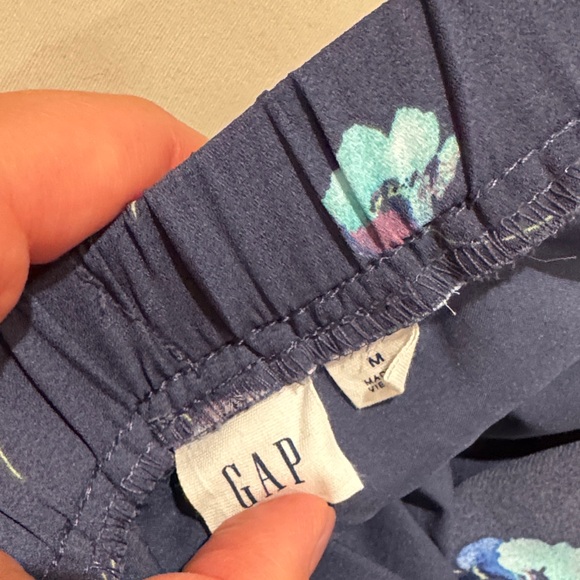 GAP Dark Blue Floral Maxi Skirt - Picture 3 of 4